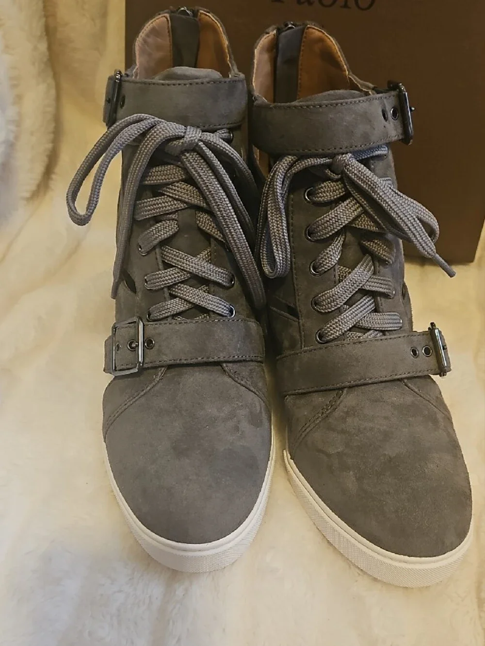 Paolo chunky wedge